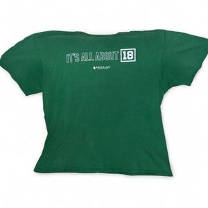 Green Arbella Insurance Banner 18 Boston Celtics Graphic T-Shirt Size XL